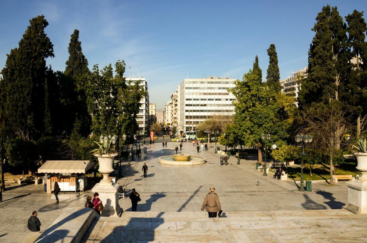 Athens Heart, Syntagma Metro Studio Экстерьер фото